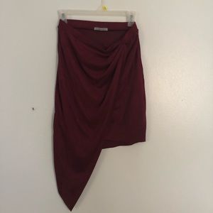 Asymmetrical skirt